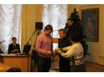 вручение диплома лучшего спортсмена года 2011
